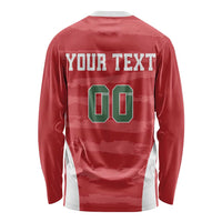 Custom Hungary Football Long Sleeve Shirt Magyarok Classic Football - Wonder Print Shop
