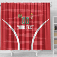 Custom Hungary Football Shower Curtain Magyarok Classic Football