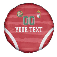 Custom Hungary Football Spare Tire Cover Magyarok Classic Football - Wonder Print Shop