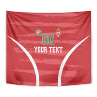 Custom Hungary Football Tapestry Magyarok Classic Football - Wonder Print Shop