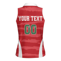 Custom Hungary Football Women Sleeveless Polo Shirt Magyarok Classic Football - Wonder Print Shop