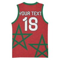 Custom Morocco Heritage Football Basketball Jersey Road To Champion