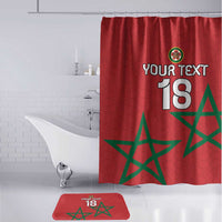 Custom Morocco Heritage Football Bathroom Set Road To Champion