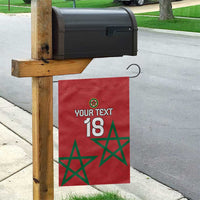 Custom Morocco Heritage Football Garden Flag Road To Champion