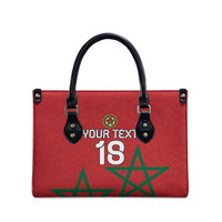 Custom Morocco Heritage Football Leather Bag Road To Champion