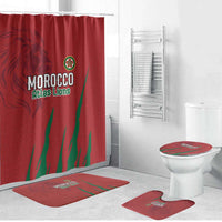 Morocco Football Bathroom Set Atlas Lions Road To Champion