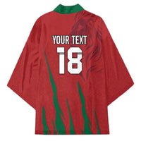 Custom Morocco Football Kimono Atlas Lions Road To Champion
