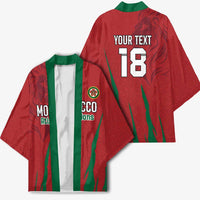 Custom Morocco Football Kimono Atlas Lions Road To Champion