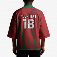 Custom Morocco Football Kimono Atlas Lions Road To Champion