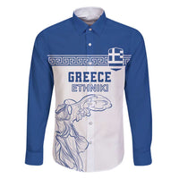 Custom Greece Football Family Matching Puletasi and Hawaiian Shirt Go Champions Ethniki LT18