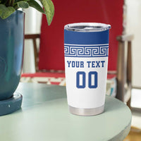 Custom Greece Football Tumbler Cup Go Champions Ethniki LT18