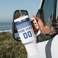 Custom Greece Football Tumbler With Handle Go Champions Ethniki LT18