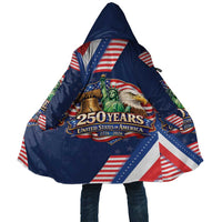 America 250th Anniversary Cloak USA 1776-2026 Patriotic Eagle