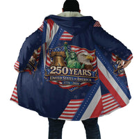 America 250th Anniversary Cloak USA 1776-2026 Patriotic Eagle