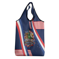 America 250th Anniversary Grocery Bag USA 1776-2026 Patriotic Eagle