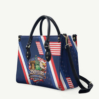 America 250th Anniversary Leather Bag USA 1776-2026 Patriotic Eagle