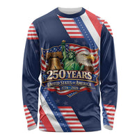 America 250th Anniversary Long Sleeve Shirt USA 1776-2026 Patriotic Eagle