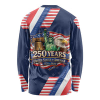 America 250th Anniversary Long Sleeve Shirt USA 1776-2026 Patriotic Eagle