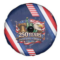 America 250th Anniversary Spare Tire Cover USA 1776-2026 Patriotic Eagle