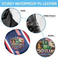 America 250th Anniversary Spare Tire Cover USA 1776-2026 Patriotic Eagle