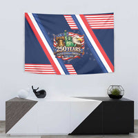 America 250th Anniversary Tapestry USA 1776-2026 Patriotic Eagle