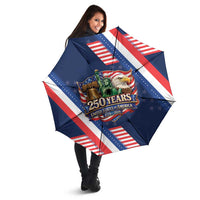 America 250th Anniversary Umbrella USA 1776-2026 Patriotic Eagle