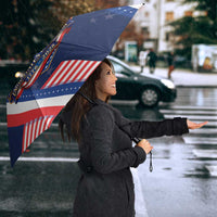 America 250th Anniversary Umbrella USA 1776-2026 Patriotic Eagle