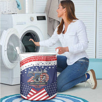 USA 250 Years of Freedom Laundry Basket All American Pride