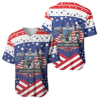 USA 250 Years of Freedom Baseball Jersey All American Pride