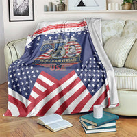 USA 250 Years of Freedom Blanket All American Pride