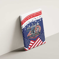 USA 250 Years of Freedom Canvas Wall Art All American Pride