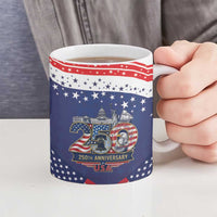 USA 250 Years of Freedom Ceramic Mug All American Pride