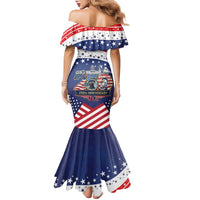 USA 250 Years of Freedom Family Matching Mermaid Dress and Hawaiian Shirt All American Pride