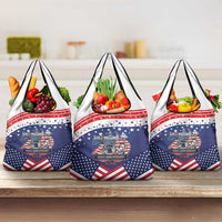 USA 250 Years of Freedom Grocery Bag All American Pride