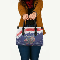 USA 250 Years of Freedom Leather Bag All American Pride