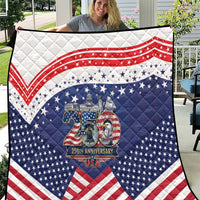 USA 250 Years of Freedom Quilt All American Pride
