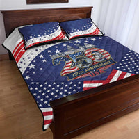 USA 250 Years of Freedom Quilt Bed Set All American Pride