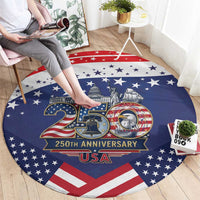 USA 250 Years of Freedom Round Carpet All American Pride