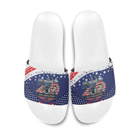 USA 250 Years of Freedom Slide Sandals All American Pride
