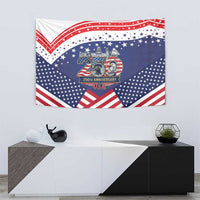 USA 250 Years of Freedom Tapestry All American Pride