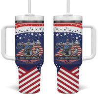 USA 250 Years of Freedom Tumbler With Handle All American Pride