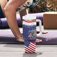 USA 250 Years of Freedom Tumbler With Handle All American Pride