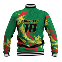 Senegal Football Pride Custom Baseball Jacket Les Lions de la Teranga