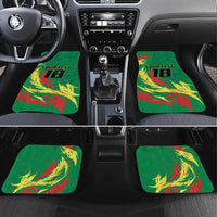 Senegal Football Pride Custom Car Mats Les Lions de la Teranga