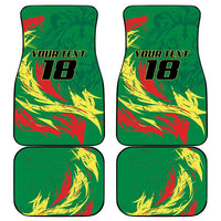 Senegal Football Pride Custom Car Mats Les Lions de la Teranga