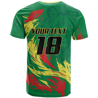 Senegal Football Pride Custom T shirt Les Lions de la Teranga