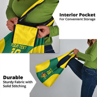 Senegal Football Custom Grocery Bag Pride of African Champions