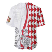 Monaco Deo Juvante Baseball Jersey Lozenge Flag Style