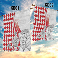 Monaco Deo Juvante Garden Flag Lozenge Flag Style