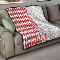 Monaco Deo Juvante Quilt Lozenge Flag Style